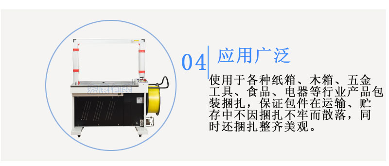 全自動打包機(jī)MH-X301應(yīng)用