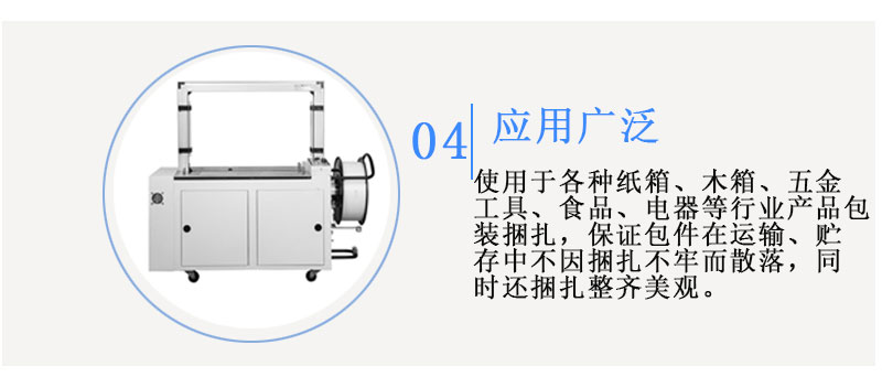 全自動打包機(jī)MH-101A應(yīng)用